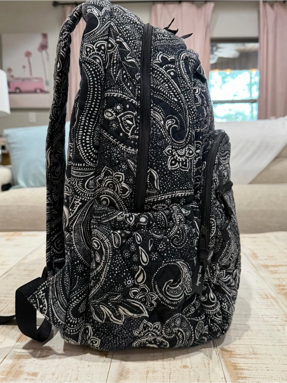 Vera Bradley Essential Large Backpack in Stellar Paisley